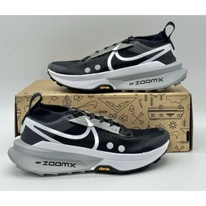 Nike Women's ZoomX Zegama 2 Black Wolf Grey Size 7.5 FD5191 001